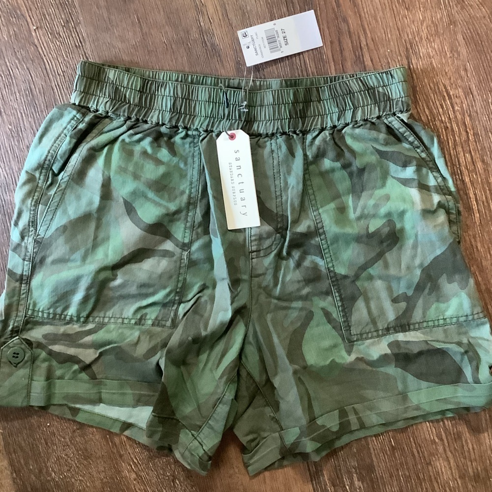 Sanctuary Trail Blazer shorts Camo - Picture 3 of 4